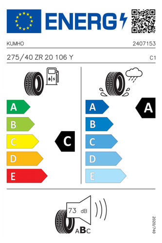 Sommerreifen kumho 275 - kumho, 275/40